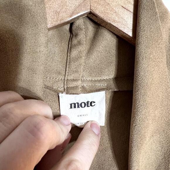 Mote Brown Moto Jacket - Picture 2 of 4